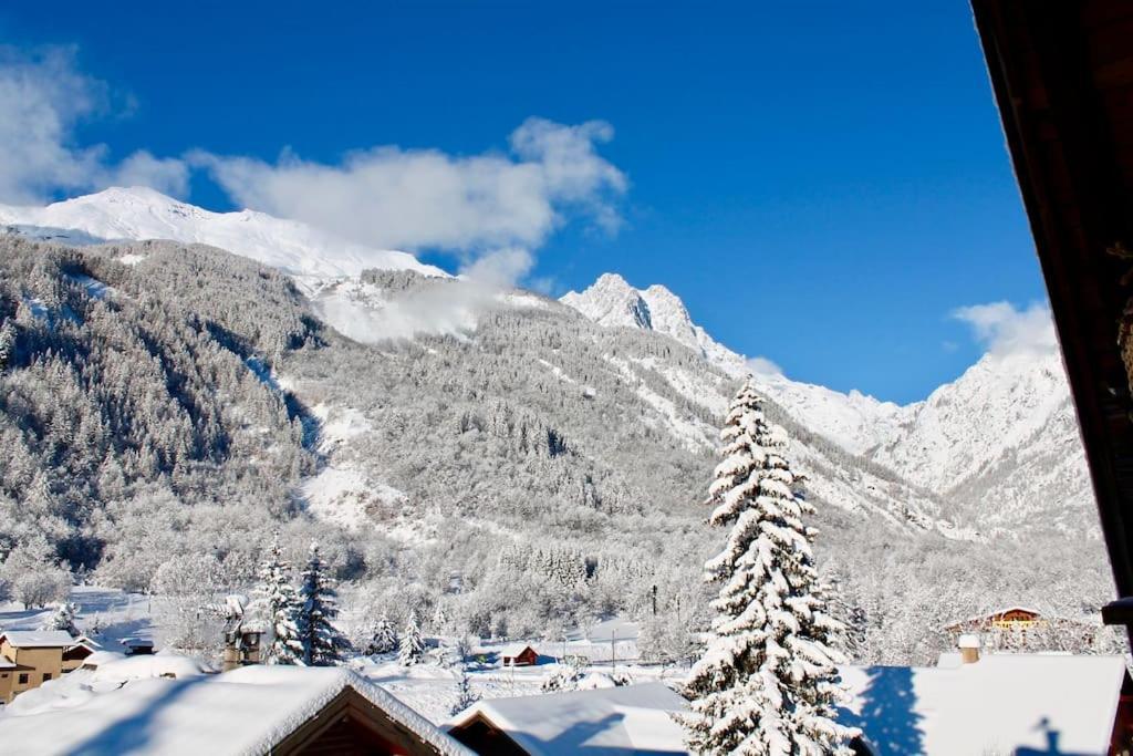 Bel Appartement - Parc National Des Ecrins Pelvoux Eksteriør billede