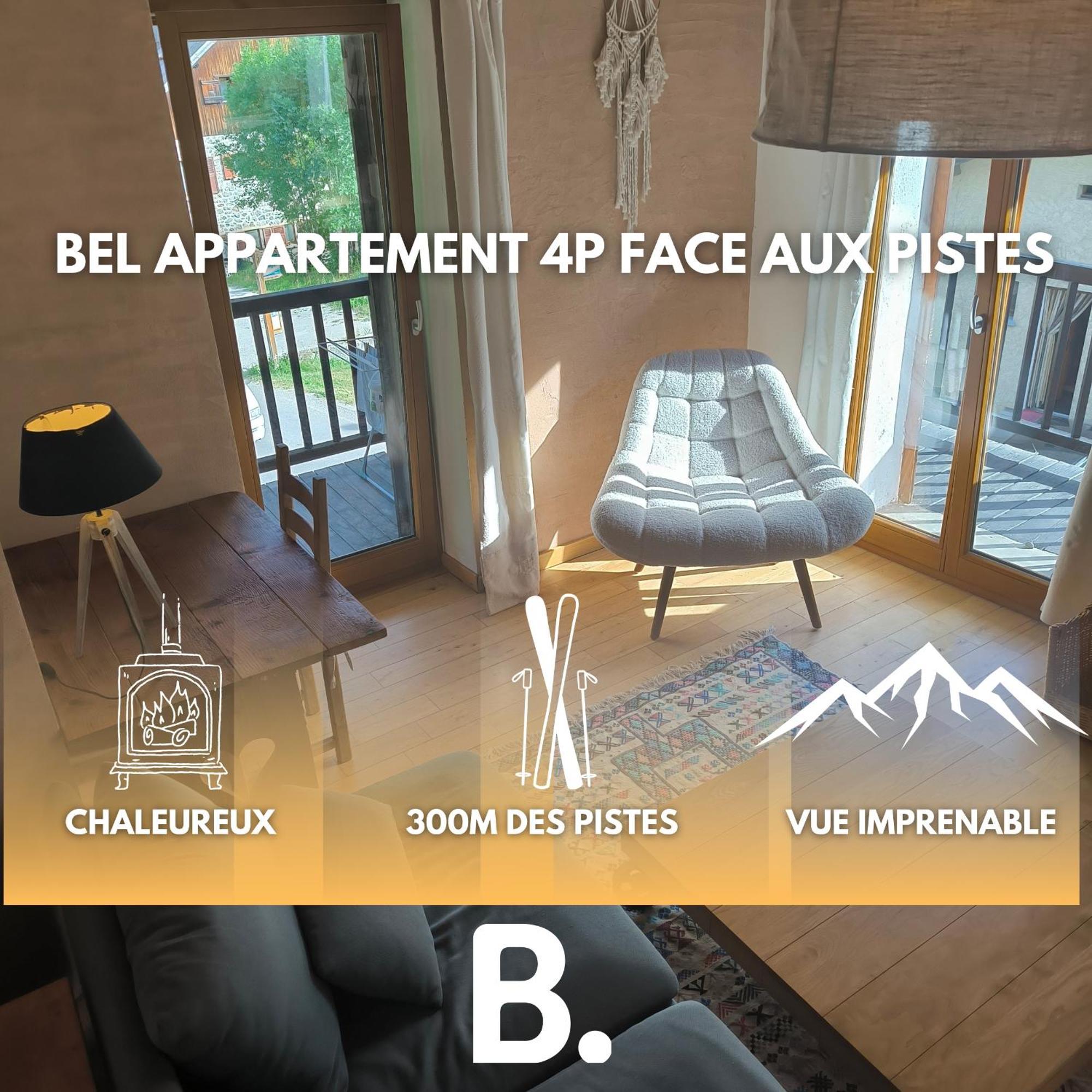 Bel Appartement - Parc National Des Ecrins Pelvoux Eksteriør billede